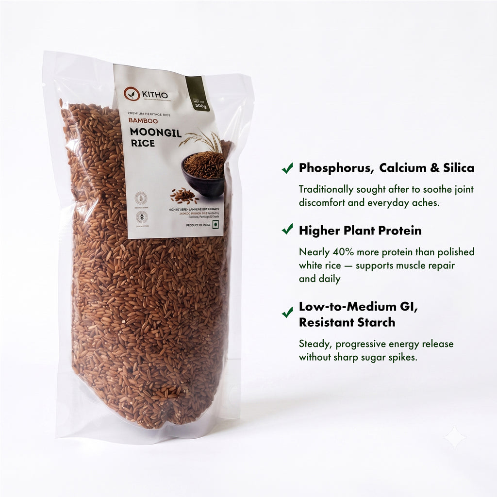 Moongil Rice – Rare Bamboo Seed Grain