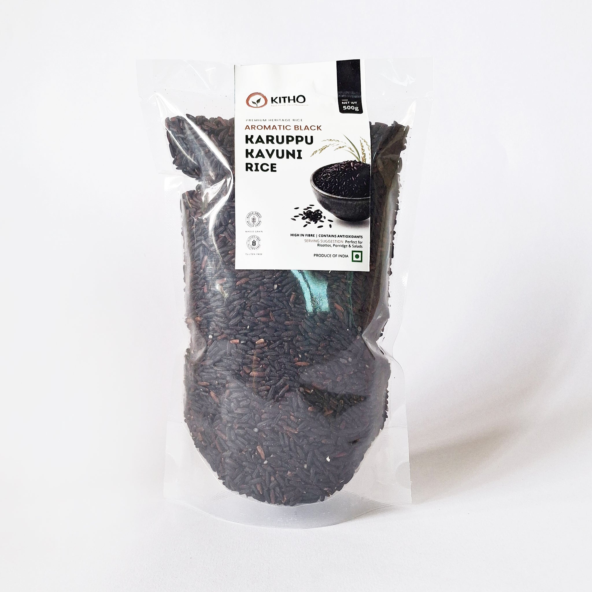 Karuppu Kavuni Rice – Traditional Black Rice