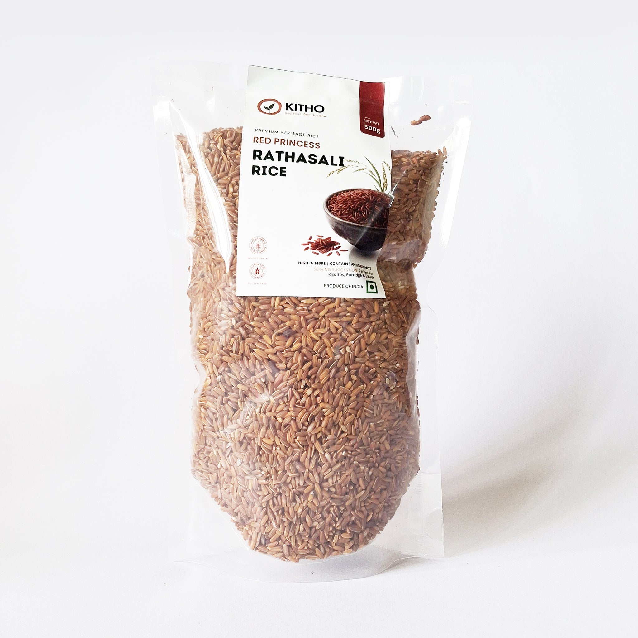 Rathasali Rice – Traditional Unpolished Red Rice