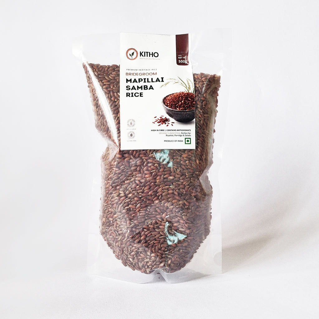 Mapillai Samba Rice – Traditional Red Rice