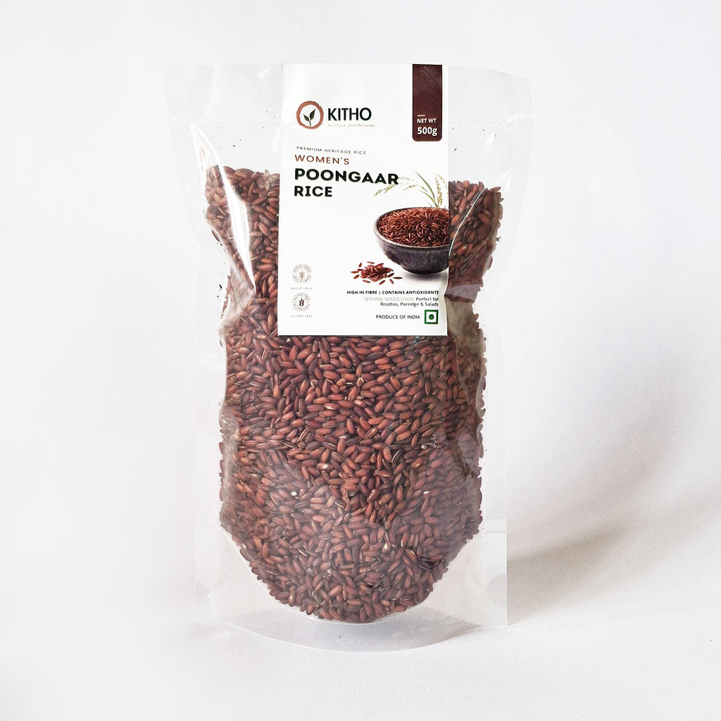 Poongar Rice – Traditional Unpolished Red Rice
