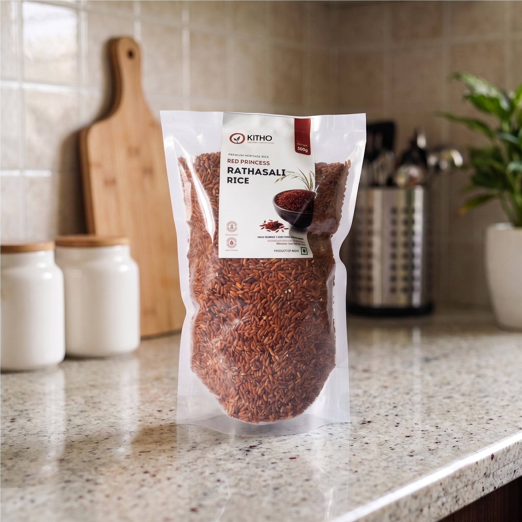 Rathasali Rice – Traditional Unpolished Red Rice