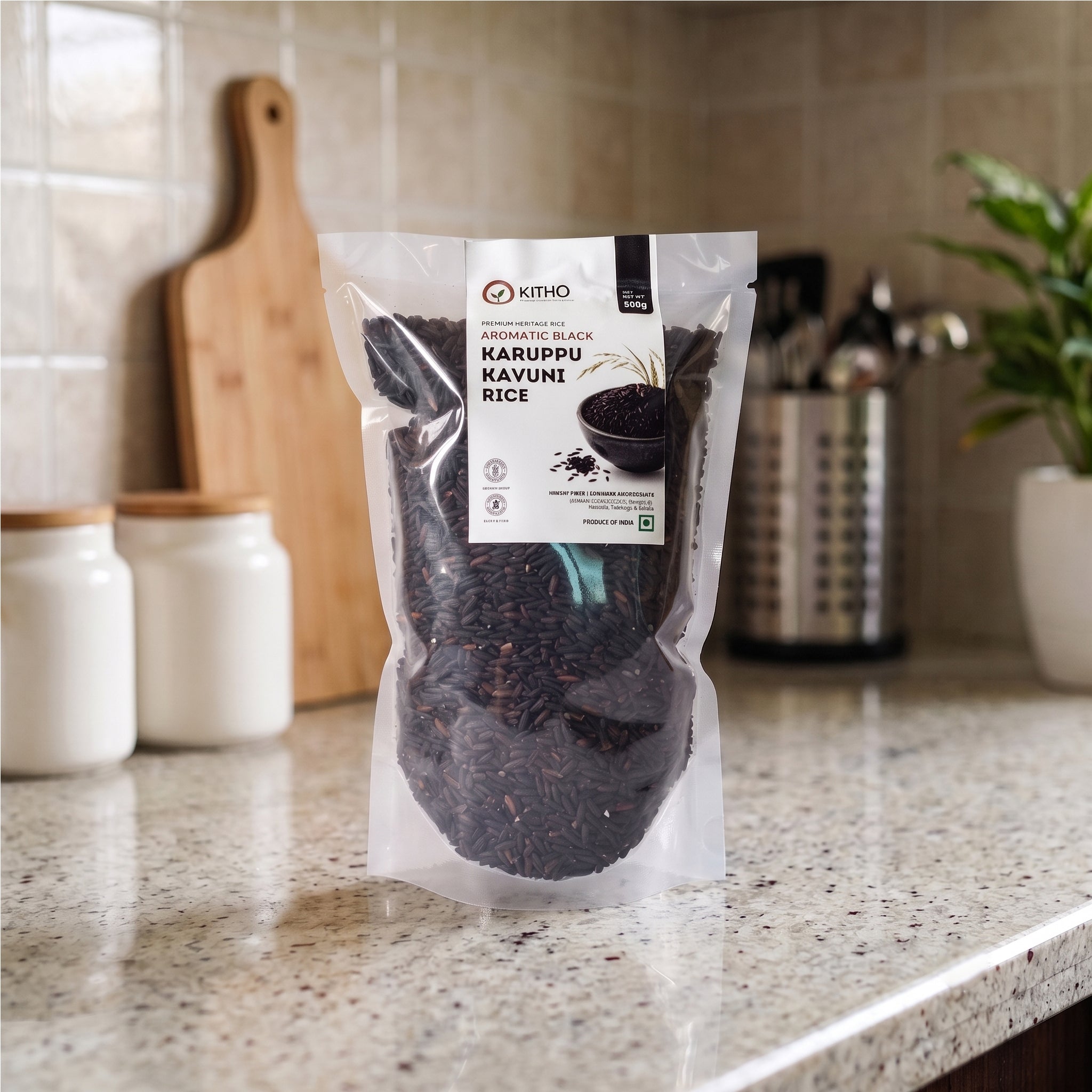 Karuppu Kavuni Rice – Traditional Black Rice