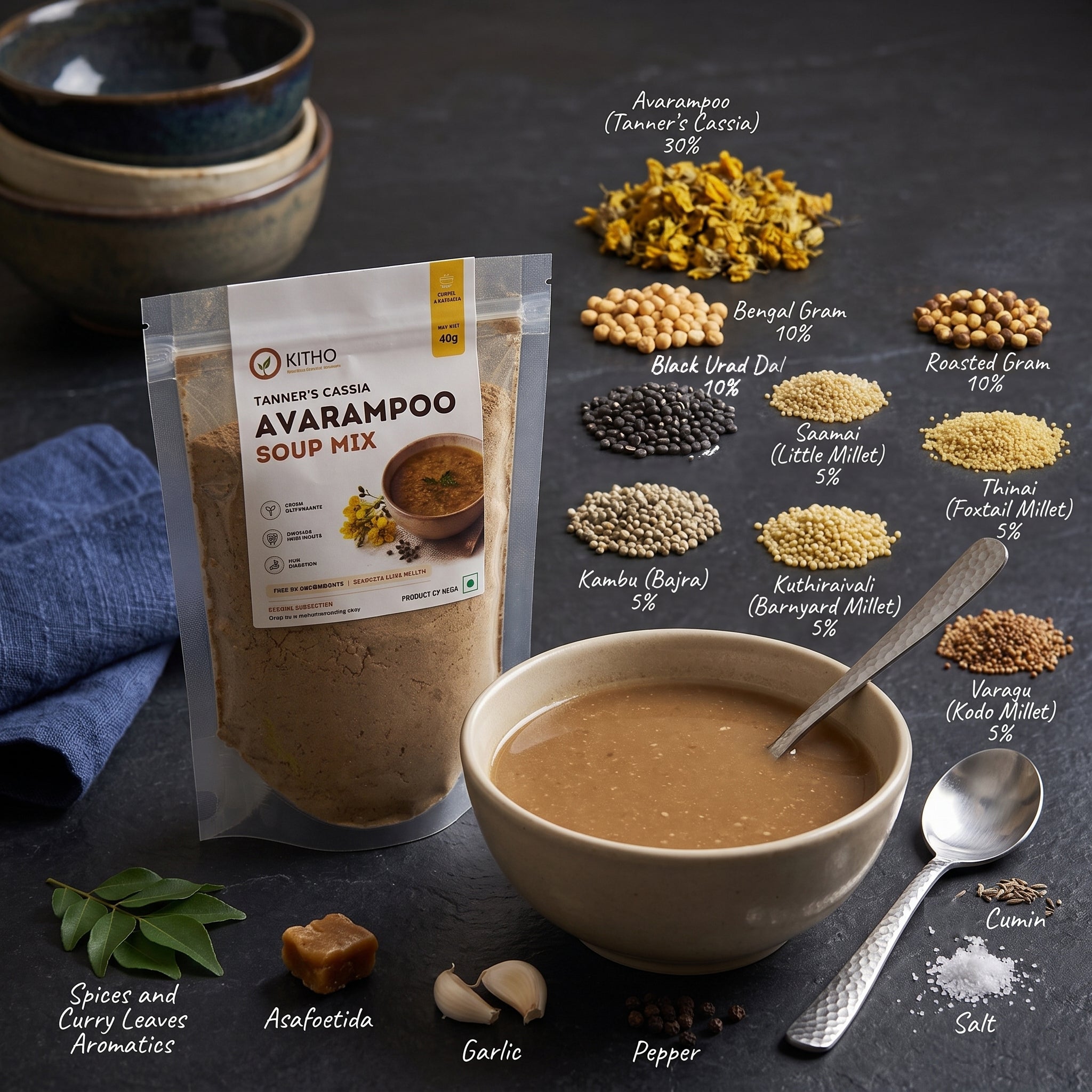 Avarampoo (Tanner's Cassia) Soup Mix
