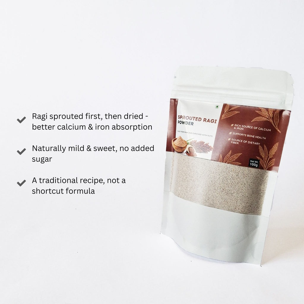 Sprouted Ragi Malt
