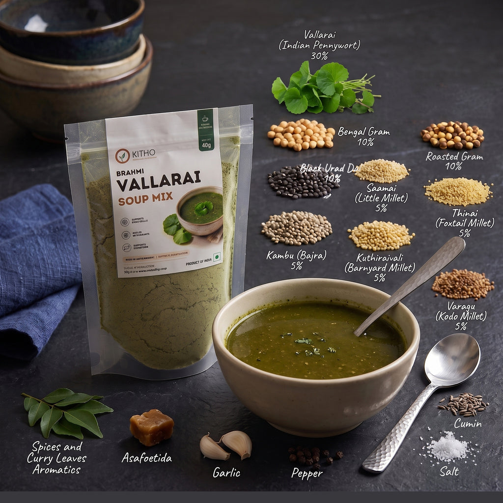 Vallarai (Indian Pennywort) Soup Mix