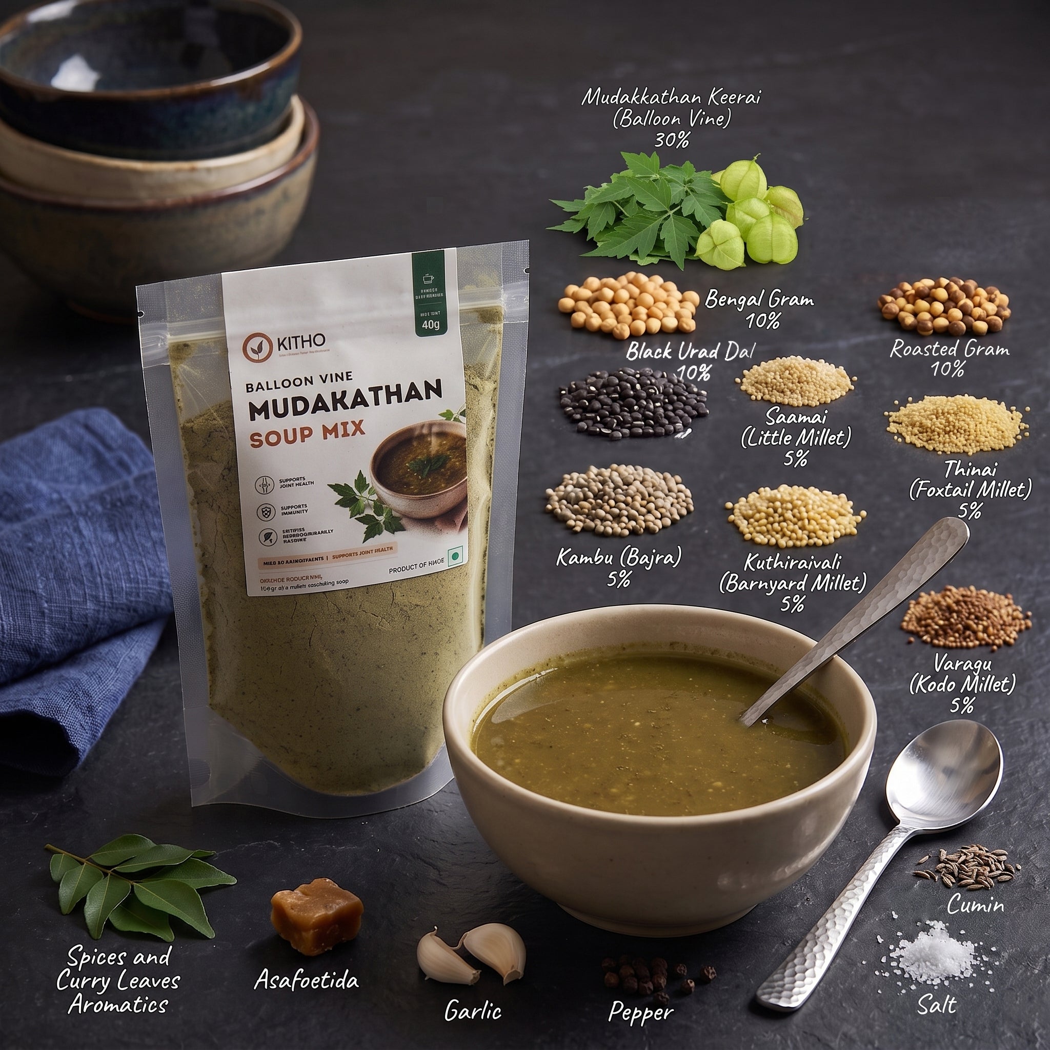 Mudakathan (Balloon Wine) Soup Mix